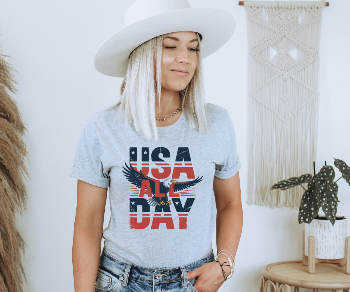 USA All Day Tee
