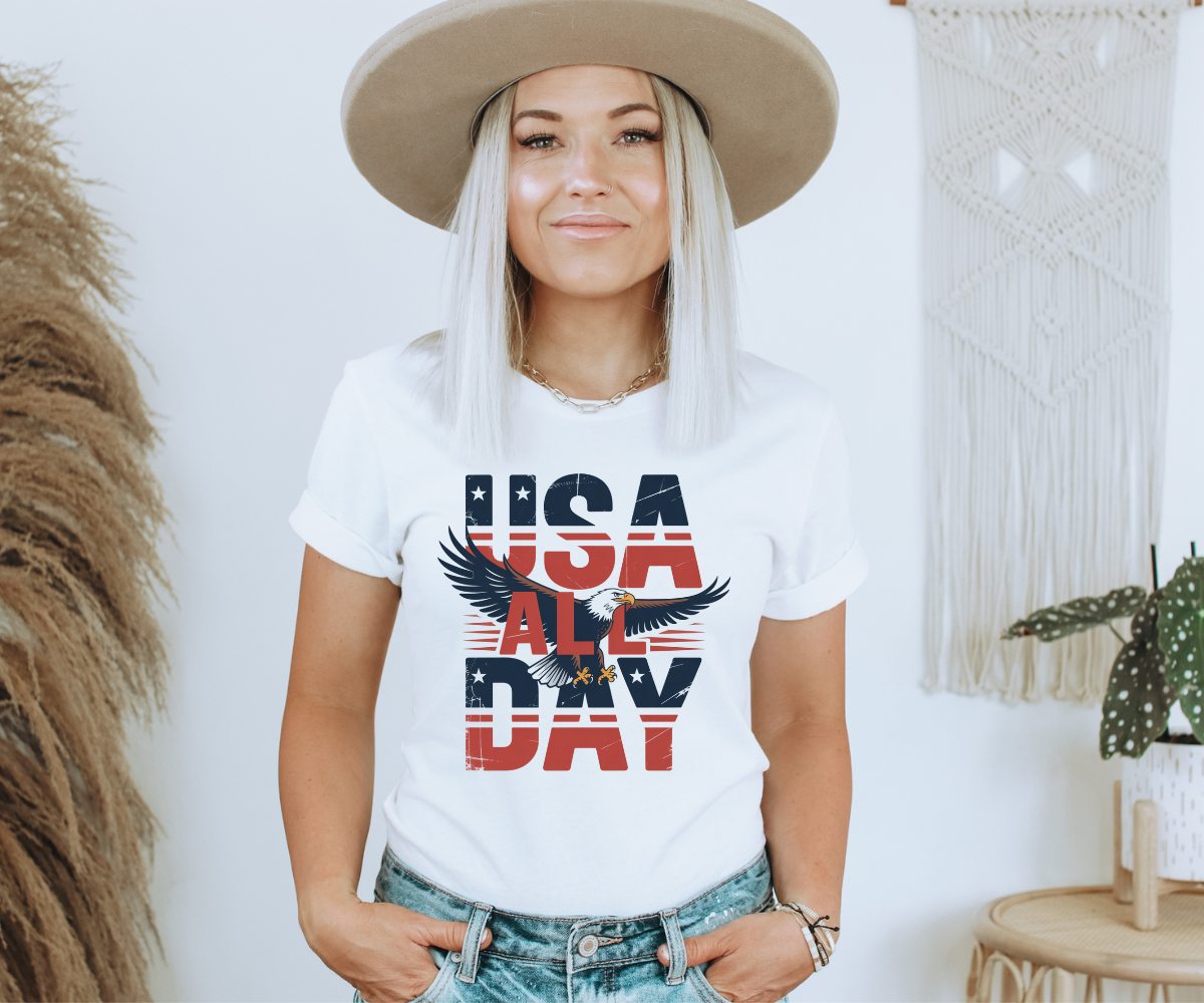 USA All Day Tee