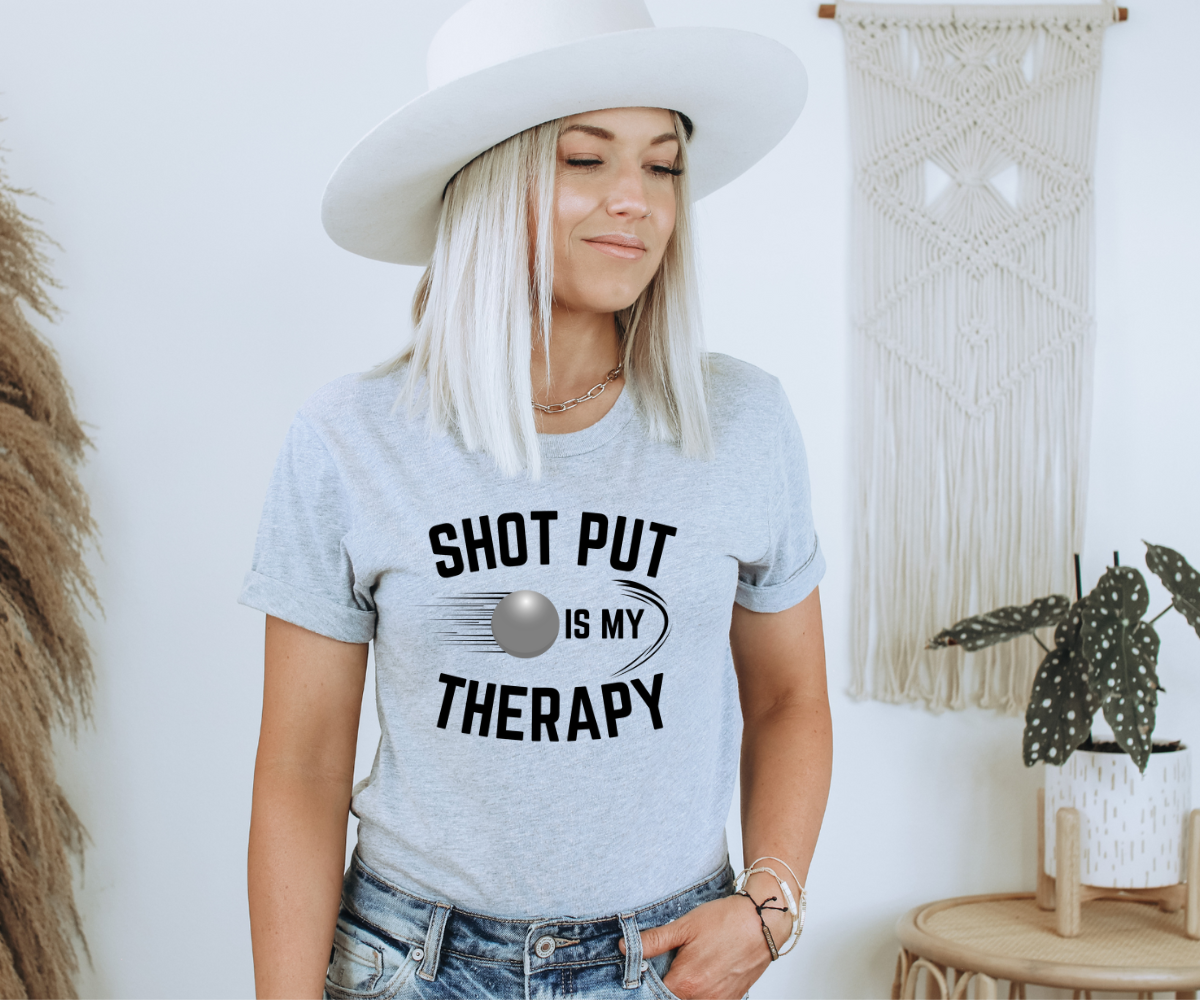 Shot Put Is My Therapy Tee