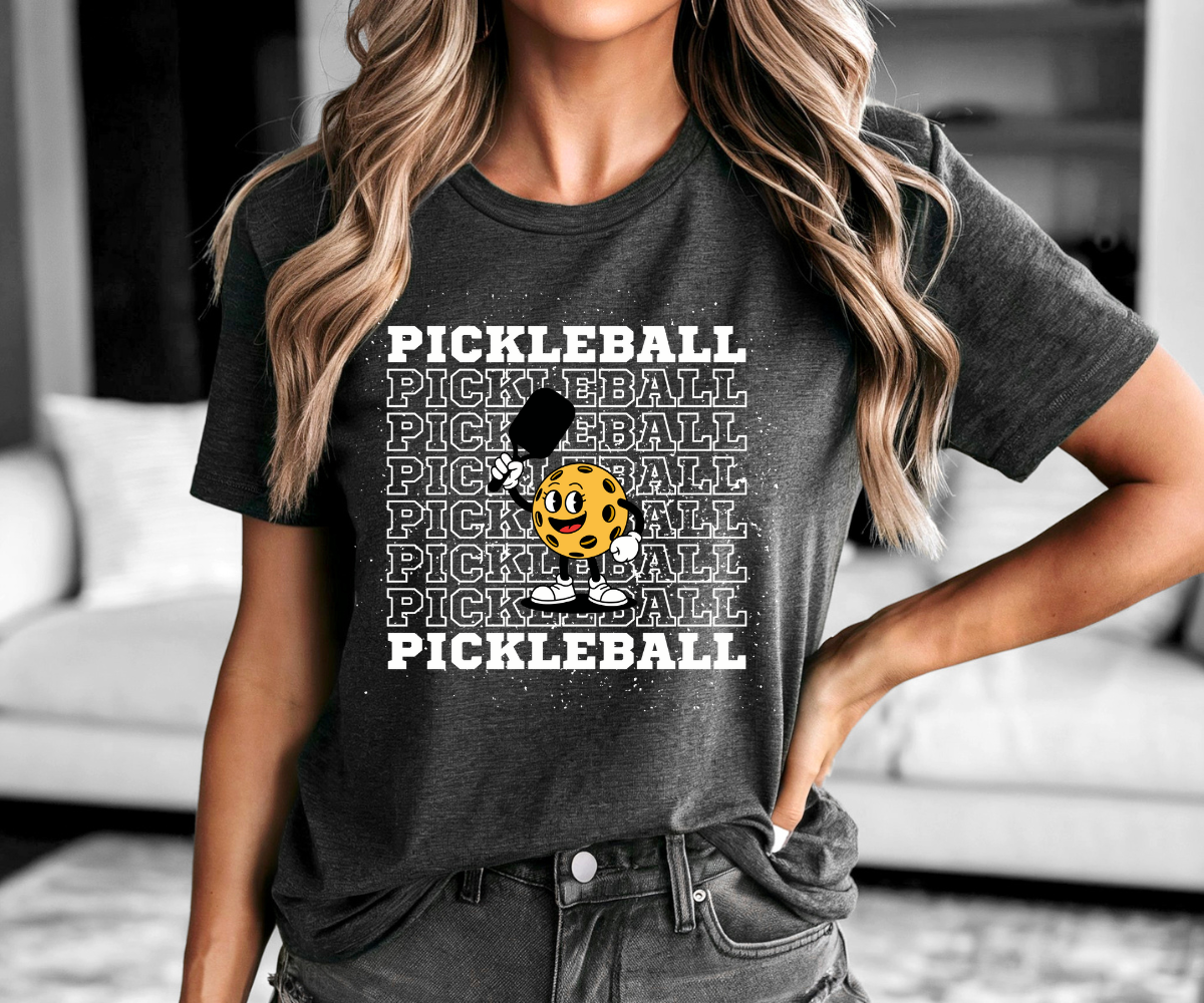 Pickleball (White) Tee
