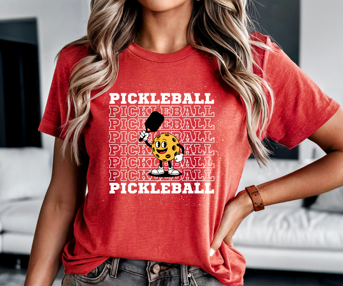 Pickleball (White) Tee