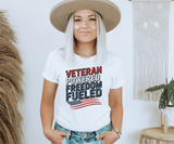 Veteran Powered Freedom Fueled Tee